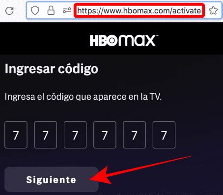 hbo max/tv sign in ingresar codigo